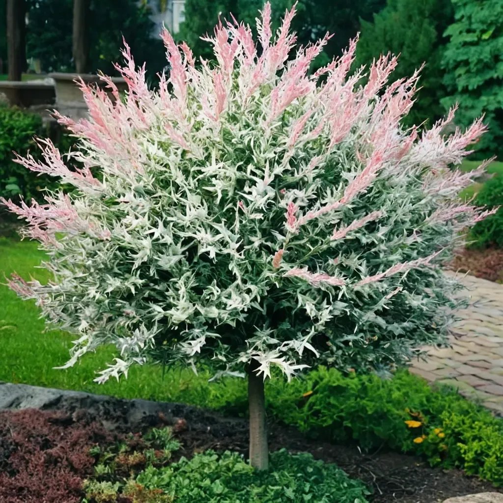 Salix integra 'Hakuro-nishiki'