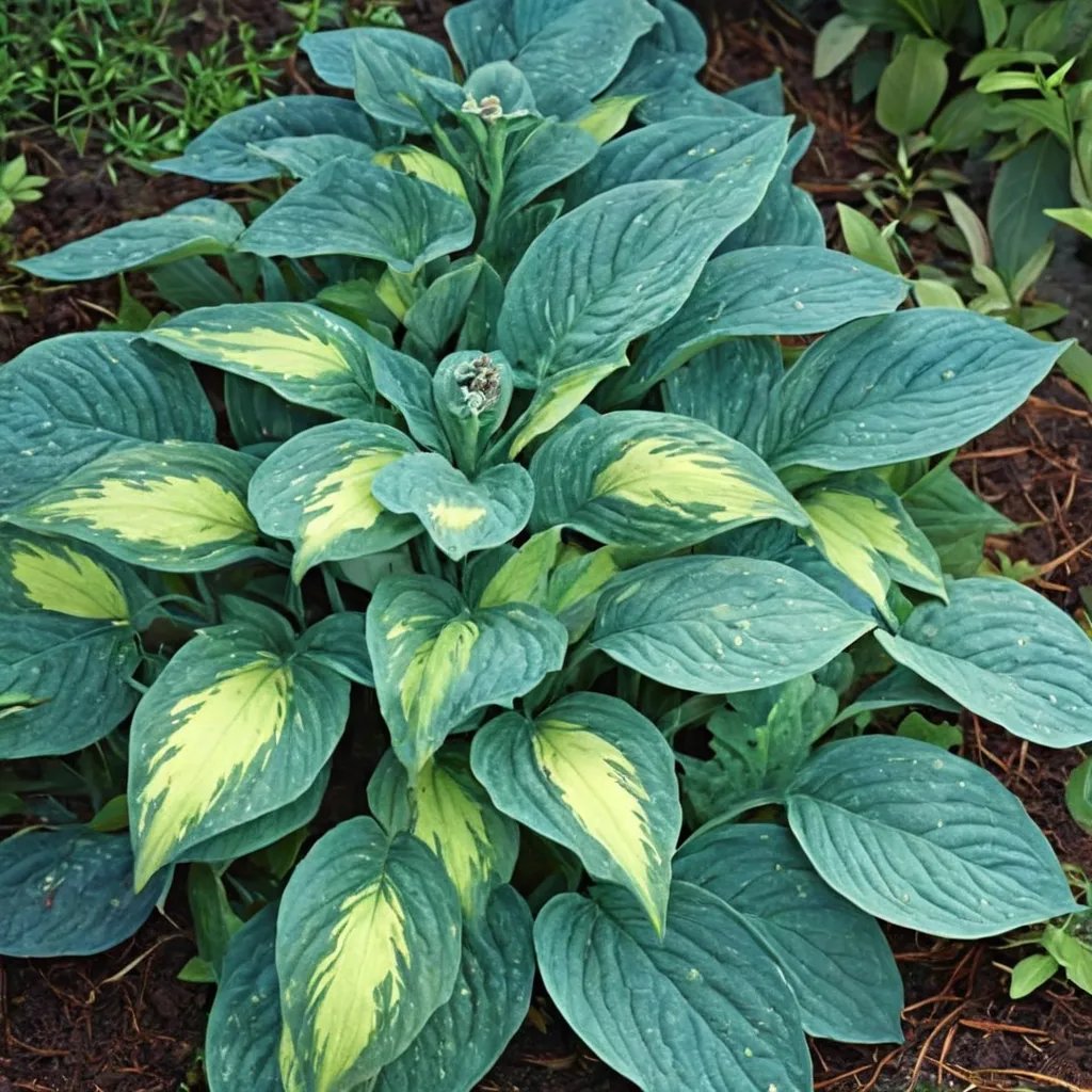 Hosta x hybrida 'St Paul'