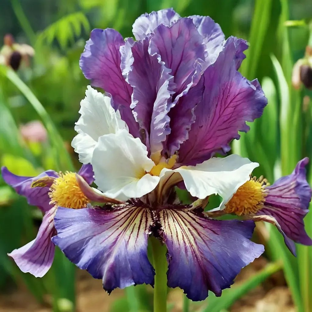 Iris x germanica 'Queen'