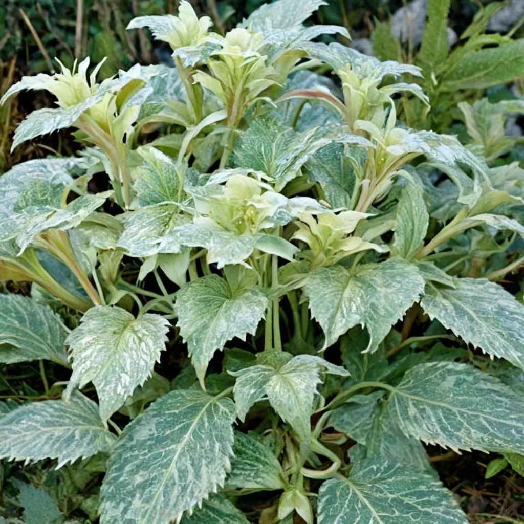 Helleborus argutifolius 'Janet Starnes'