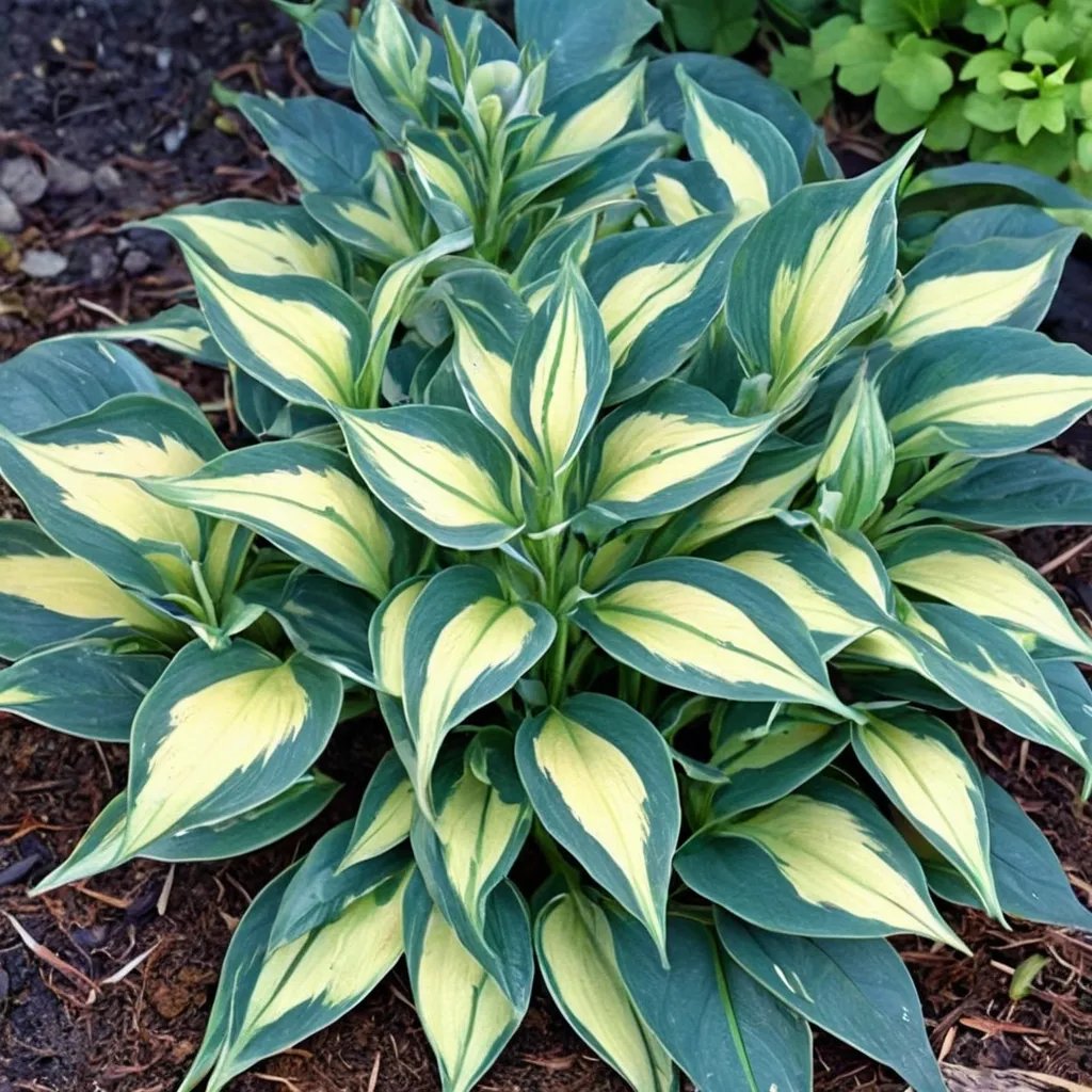 Hosta x hybrida 'Magic Island'