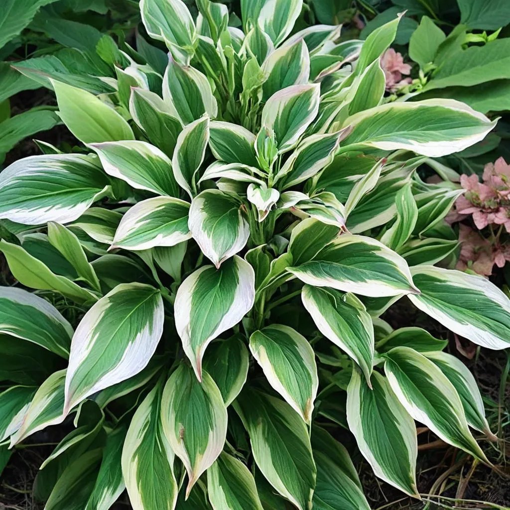 Hosta x hybrida 'Emily Dickinson'