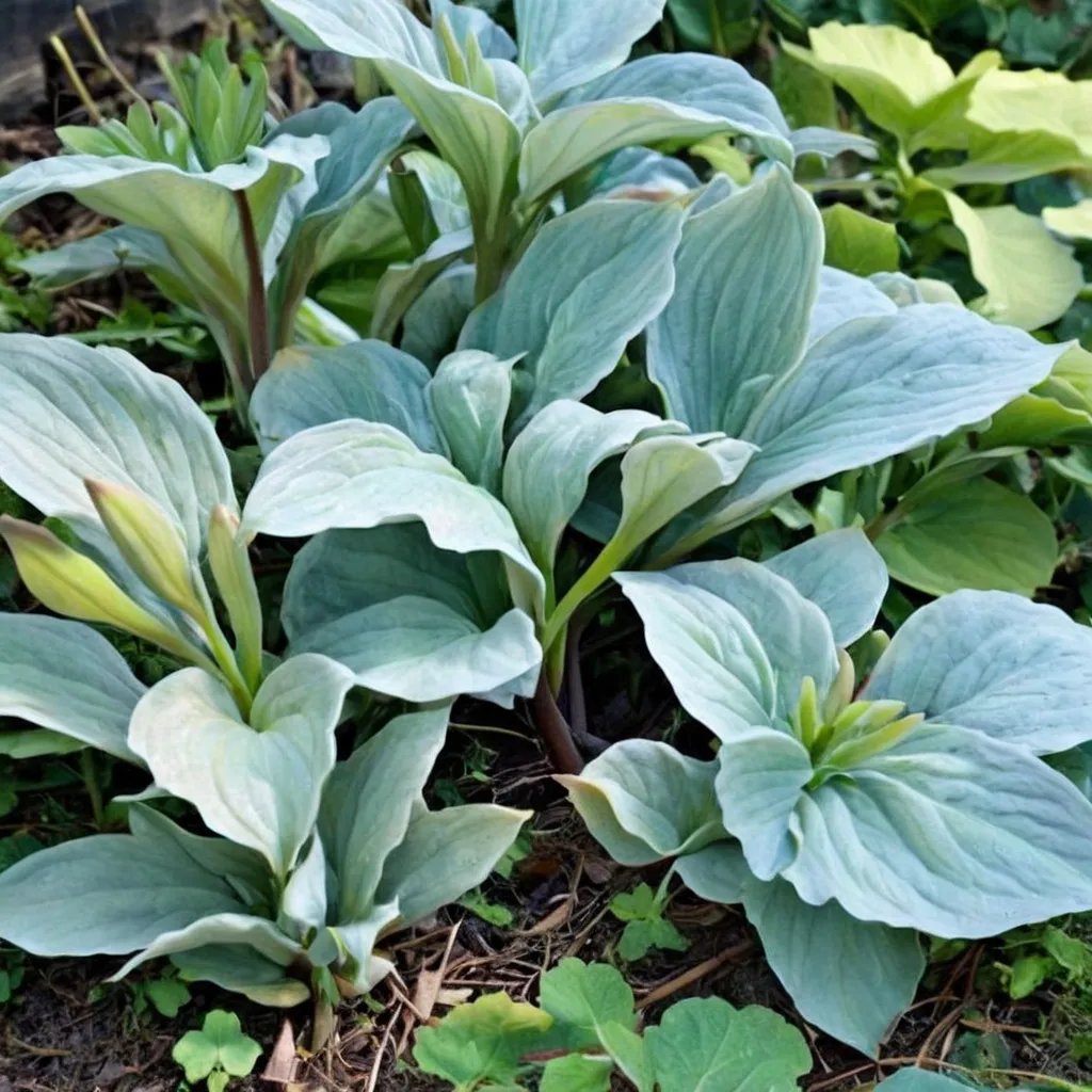 Hosta x hybrida 'Solitude'