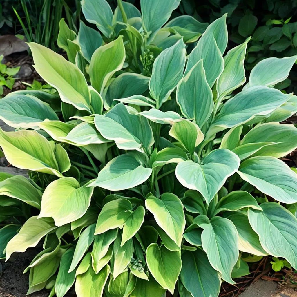 Hosta x hybrida 'Cream Edger'