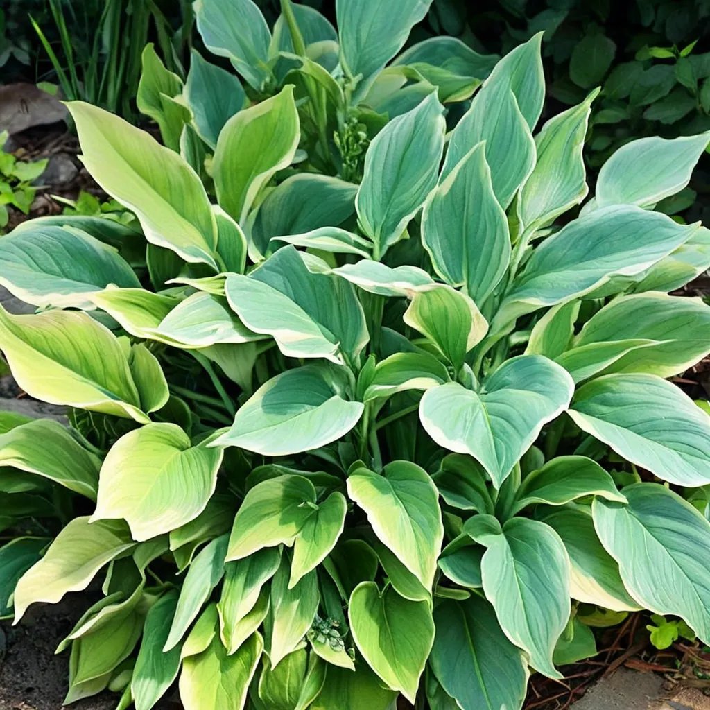 Hosta x hybrida 'Cream Edger'