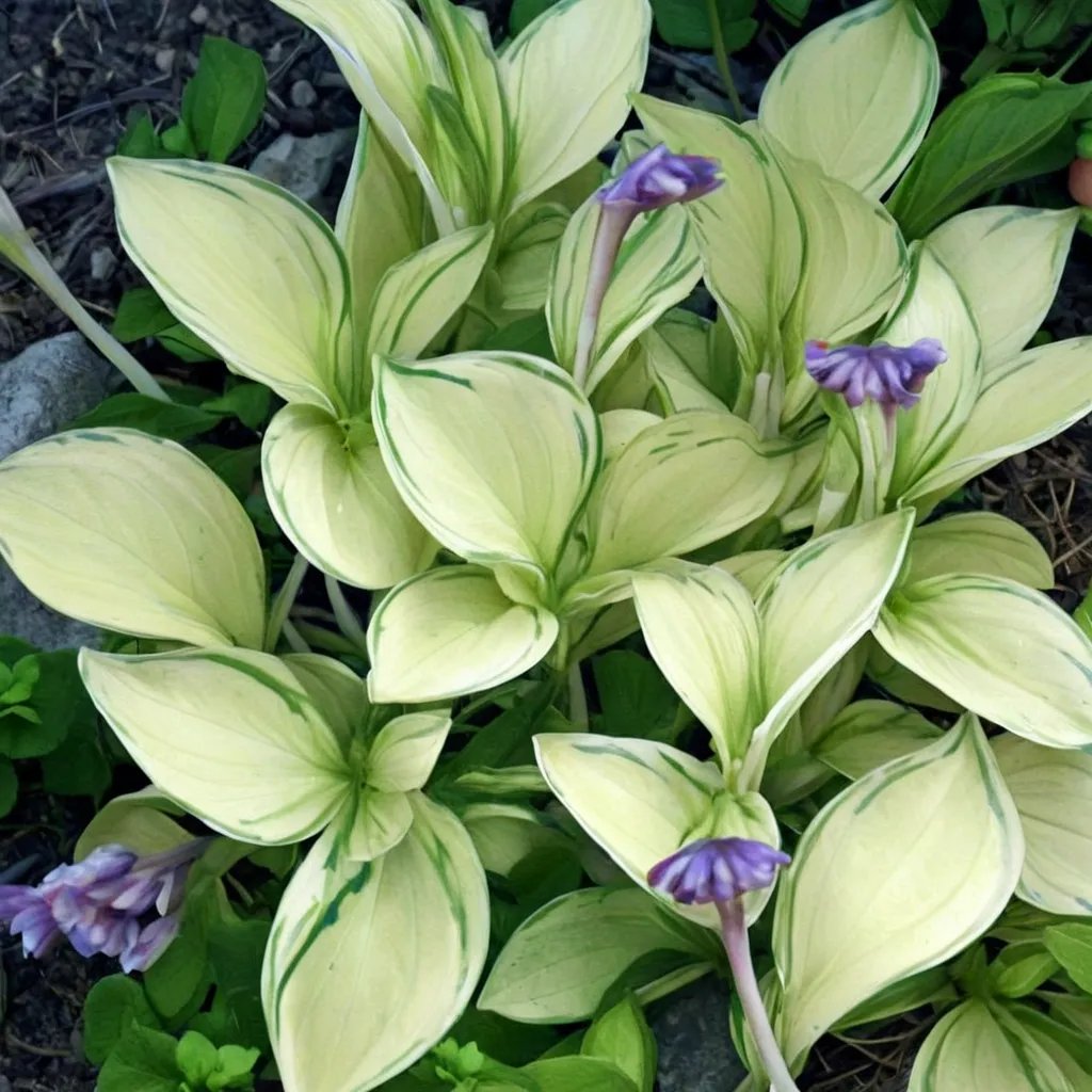 Hosta x hybrida 'Warwick Delight'