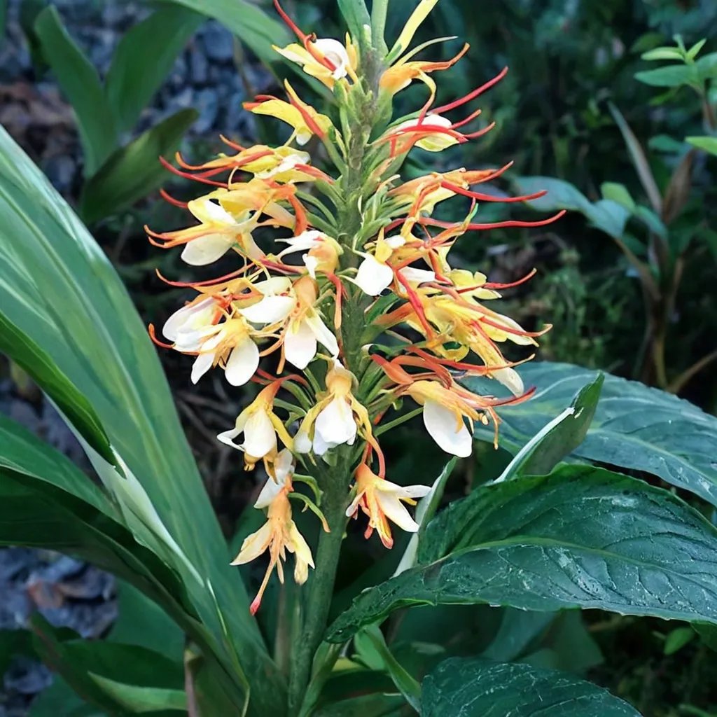 Hedychium gardnerianum 'Compactum'