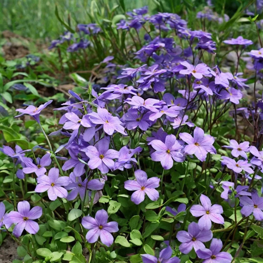 Phlox stolonifera 'Sherwood Purple'