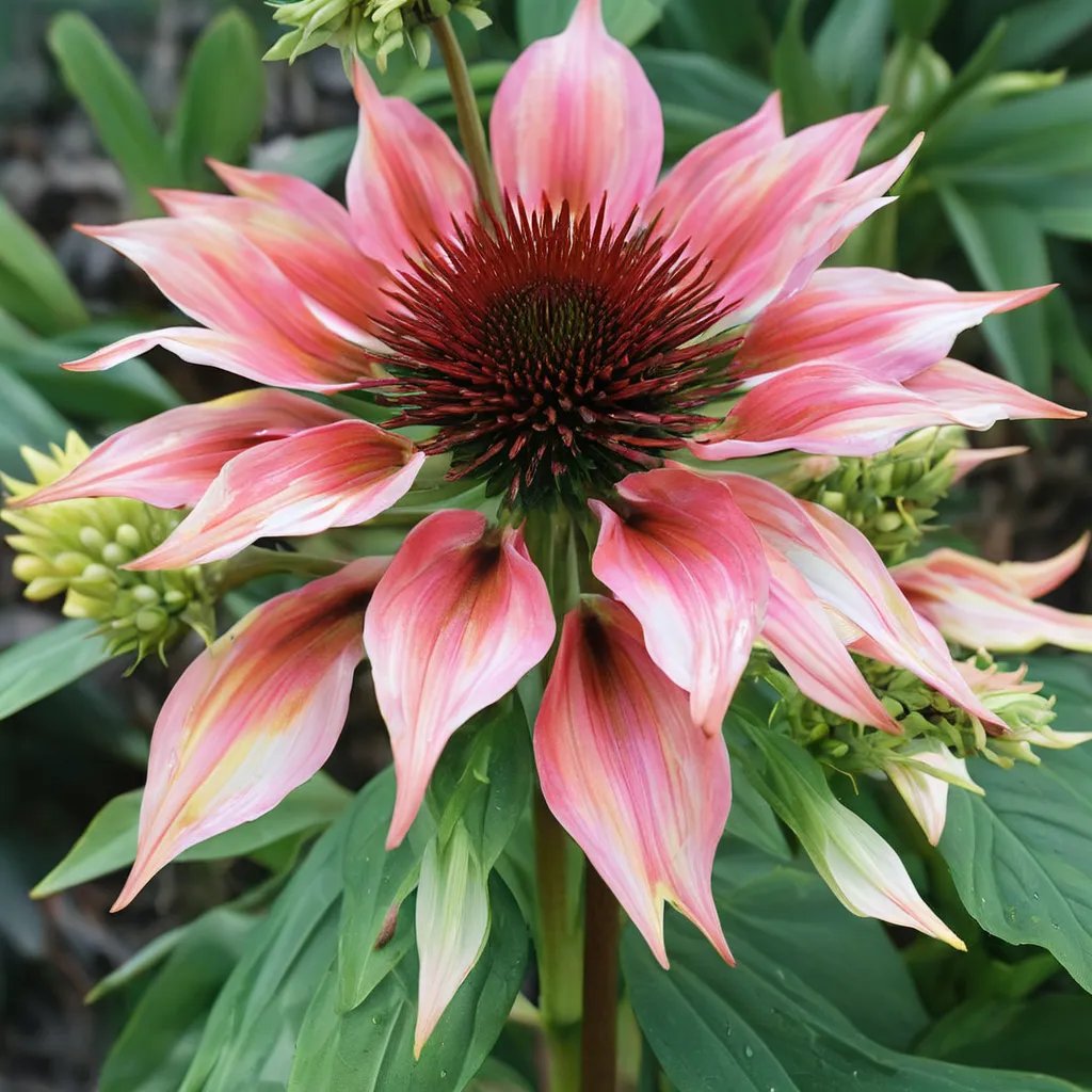 Echinacea purpurea 'Playful Meadow Mama'