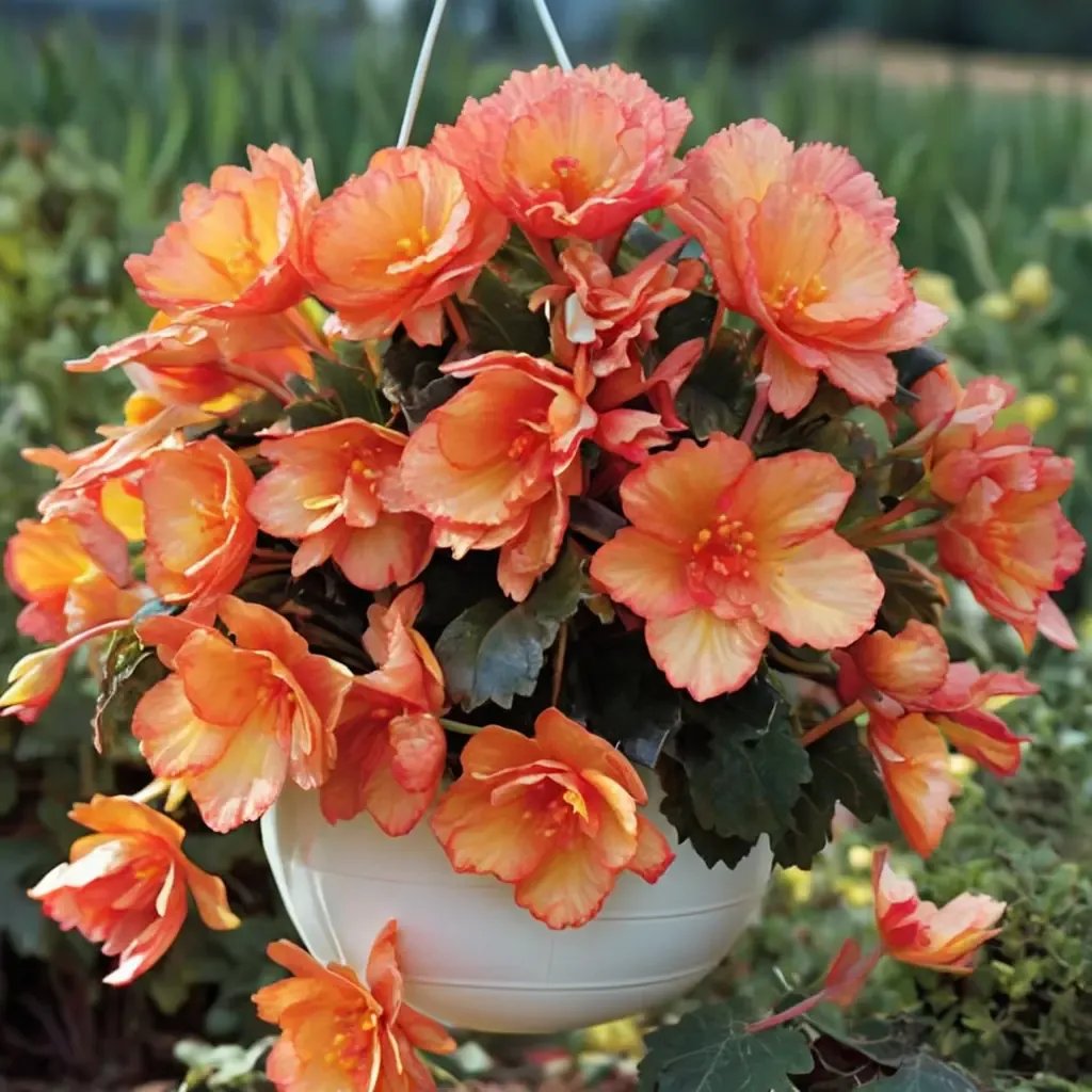 Begonia x tuberhybrida 'Illumination Golden Picotee'