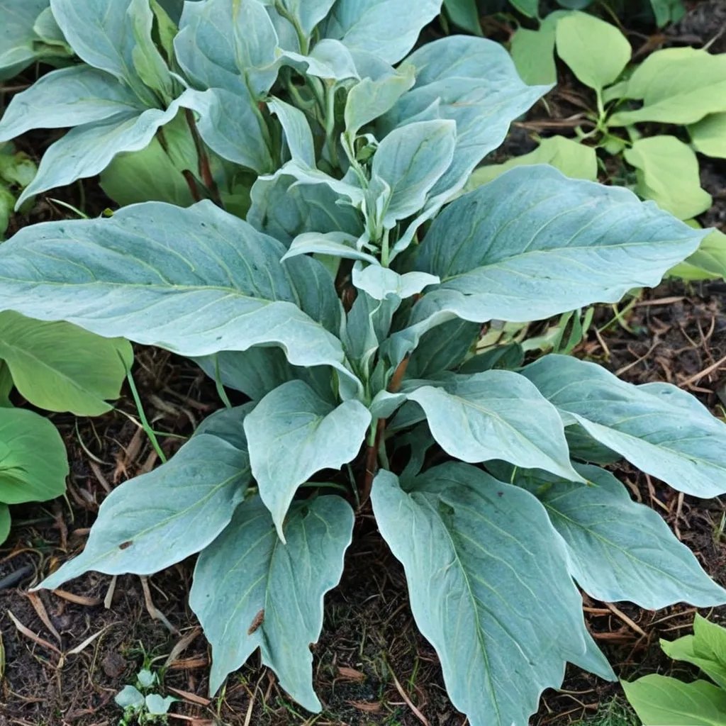 Hosta x hybrida 'Titanium'