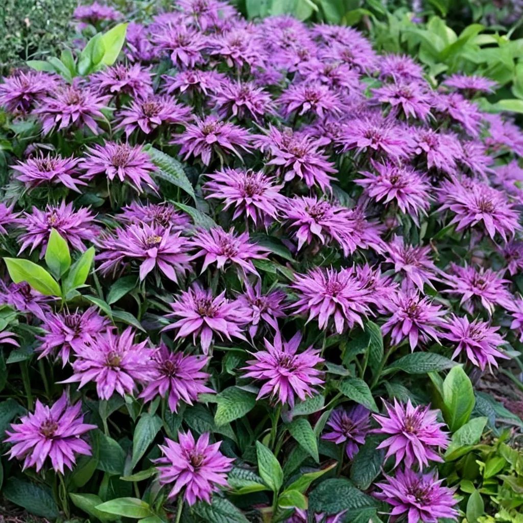 Monarda x hybrida 'Leading Lady Plum'