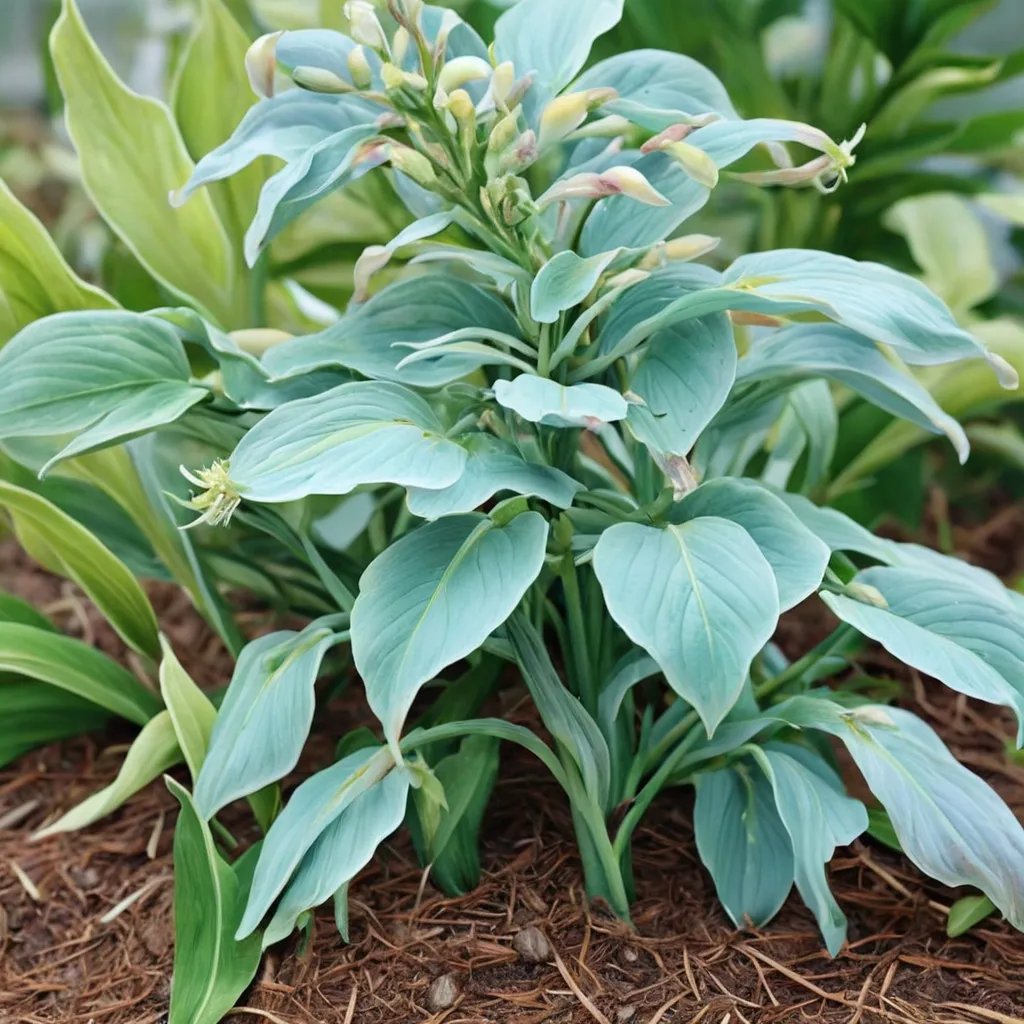 Hosta x hybrida 'Neptune'