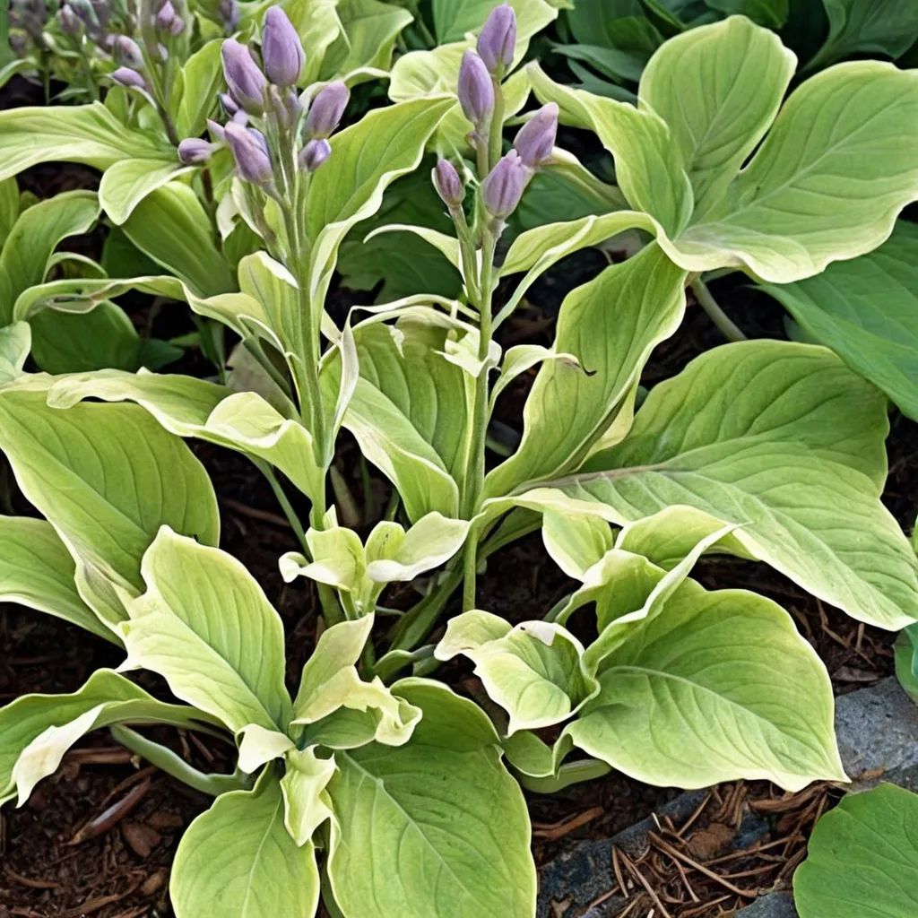 Hosta x hybrida 'My Cup of Tea'