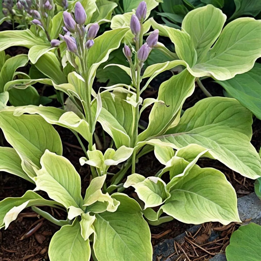 Hosta x hybrida 'My Cup of Tea'
