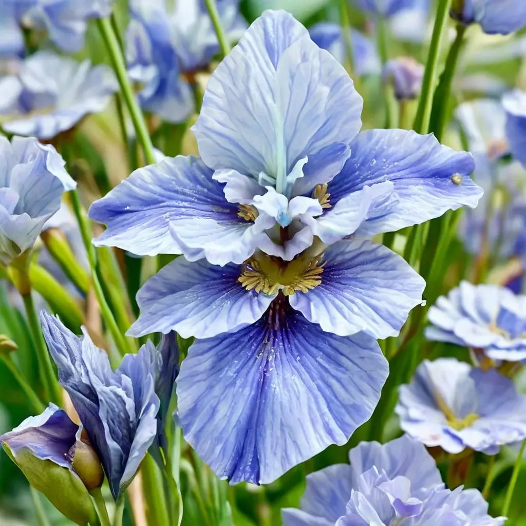 Iris sibirica 'Mission Bay'