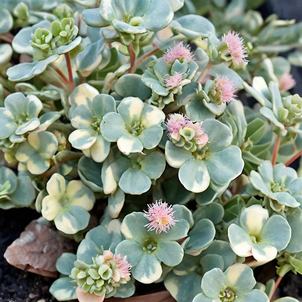 Sedum sieboldii 'Variegata'
