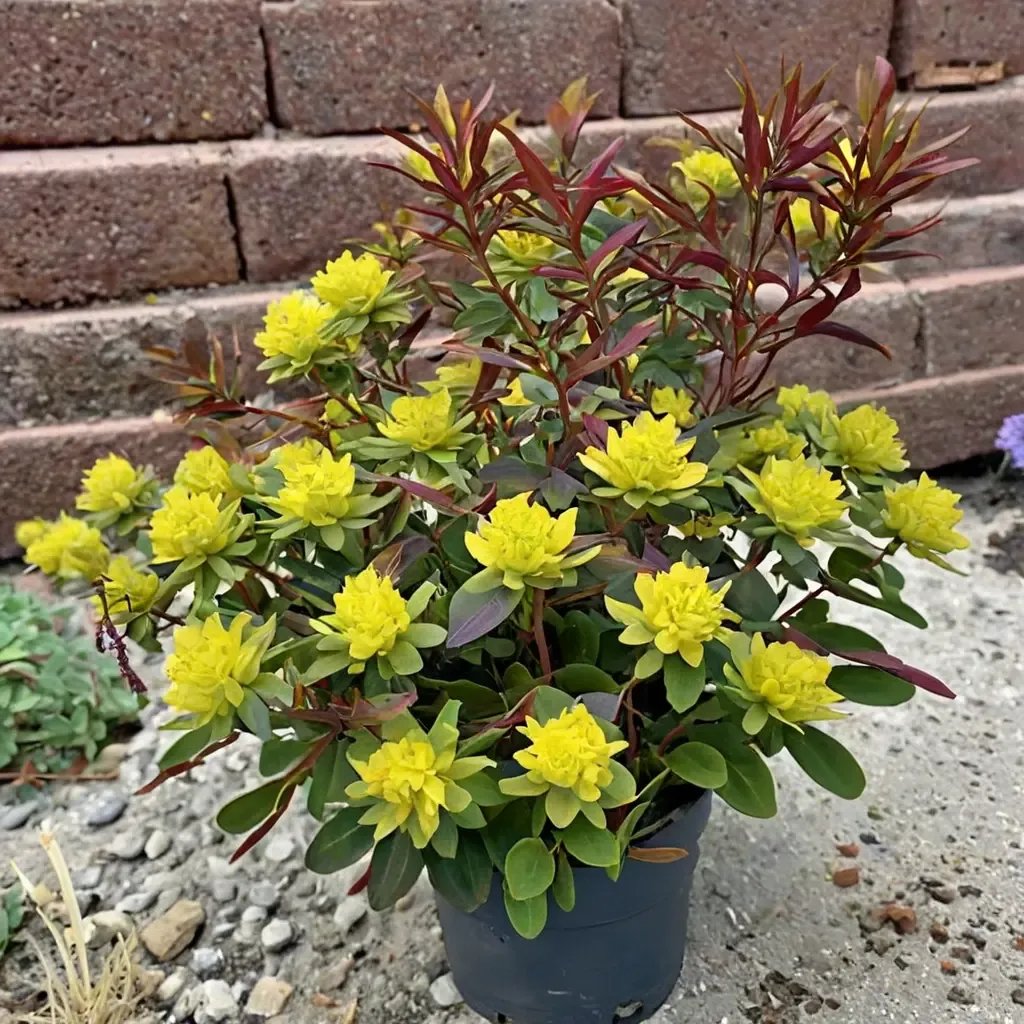 Euphorbia milii 'Bonfire'
