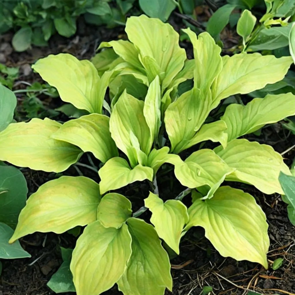 Hosta x hybrida 'Funny Bones'