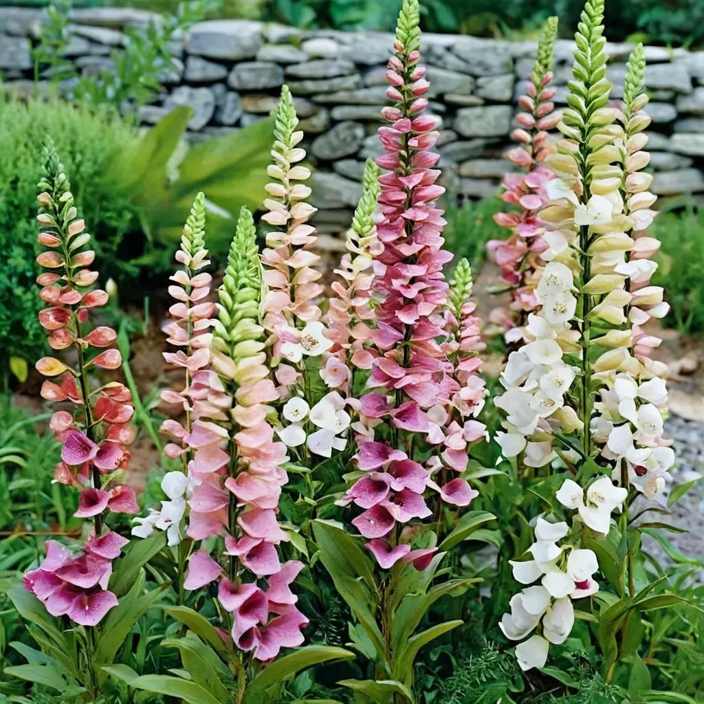 Digitalis purpurea 'Excelsior Foxglove Mix'