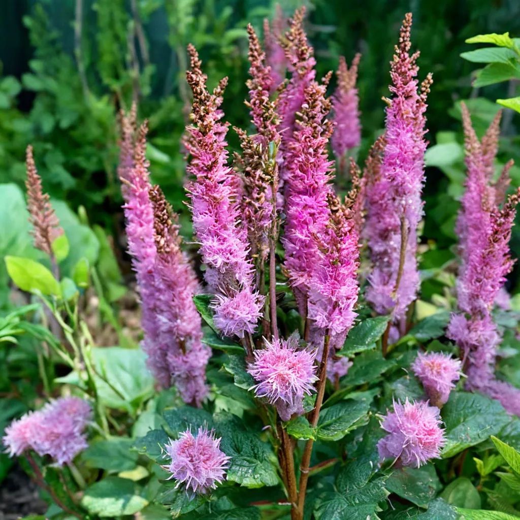 Astilbe chinensis 'Superba'