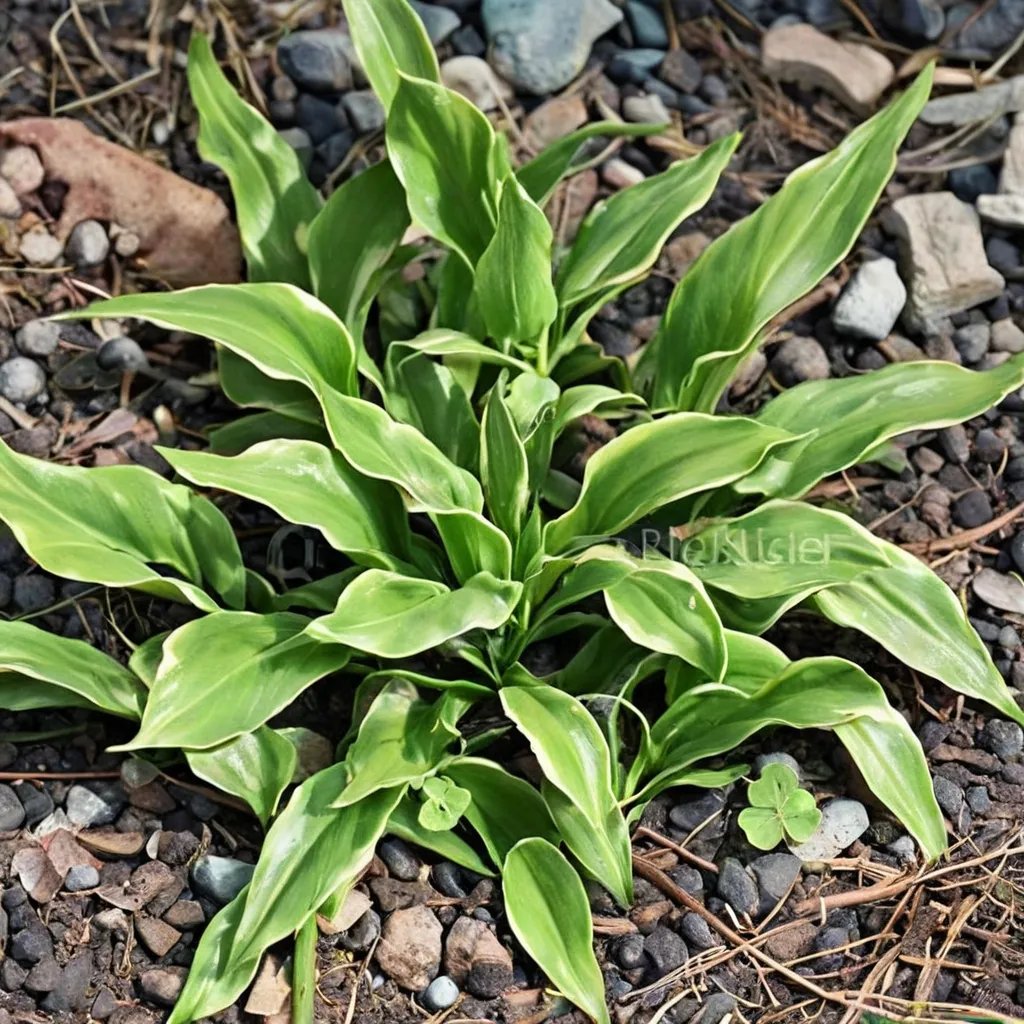 Hosta pulchella 'Kifukurin'