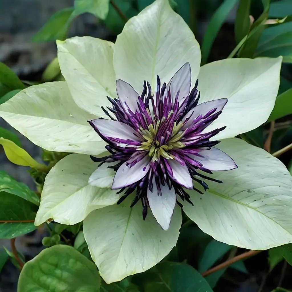 Clematis florida 'Sieboldii'