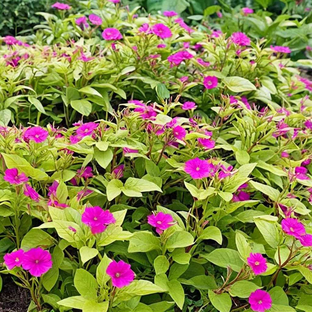 Mirabilis jalapa 'Limelight'