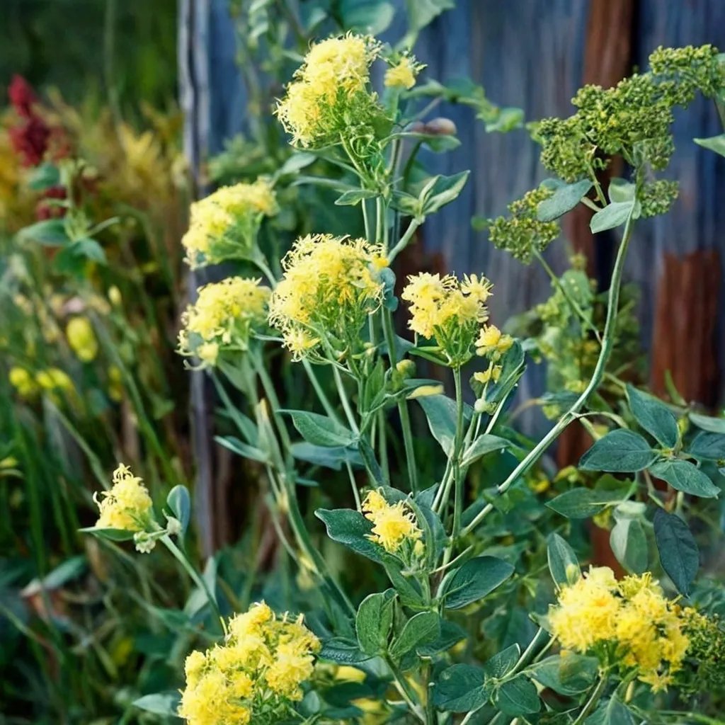 Thalictrum flavum 'True Blue'
