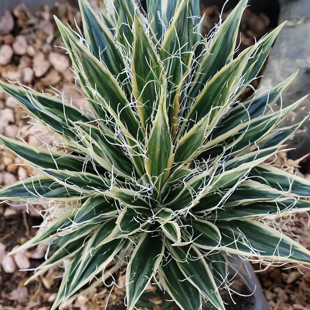 Agave schidigera 'Shiraito no Ōhi'