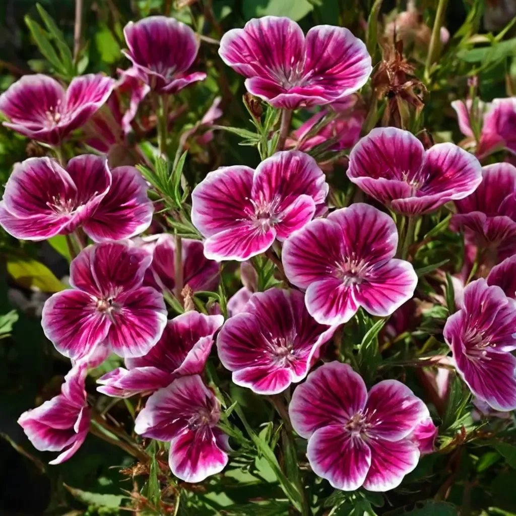 Geranium x hybrida 'Elke'