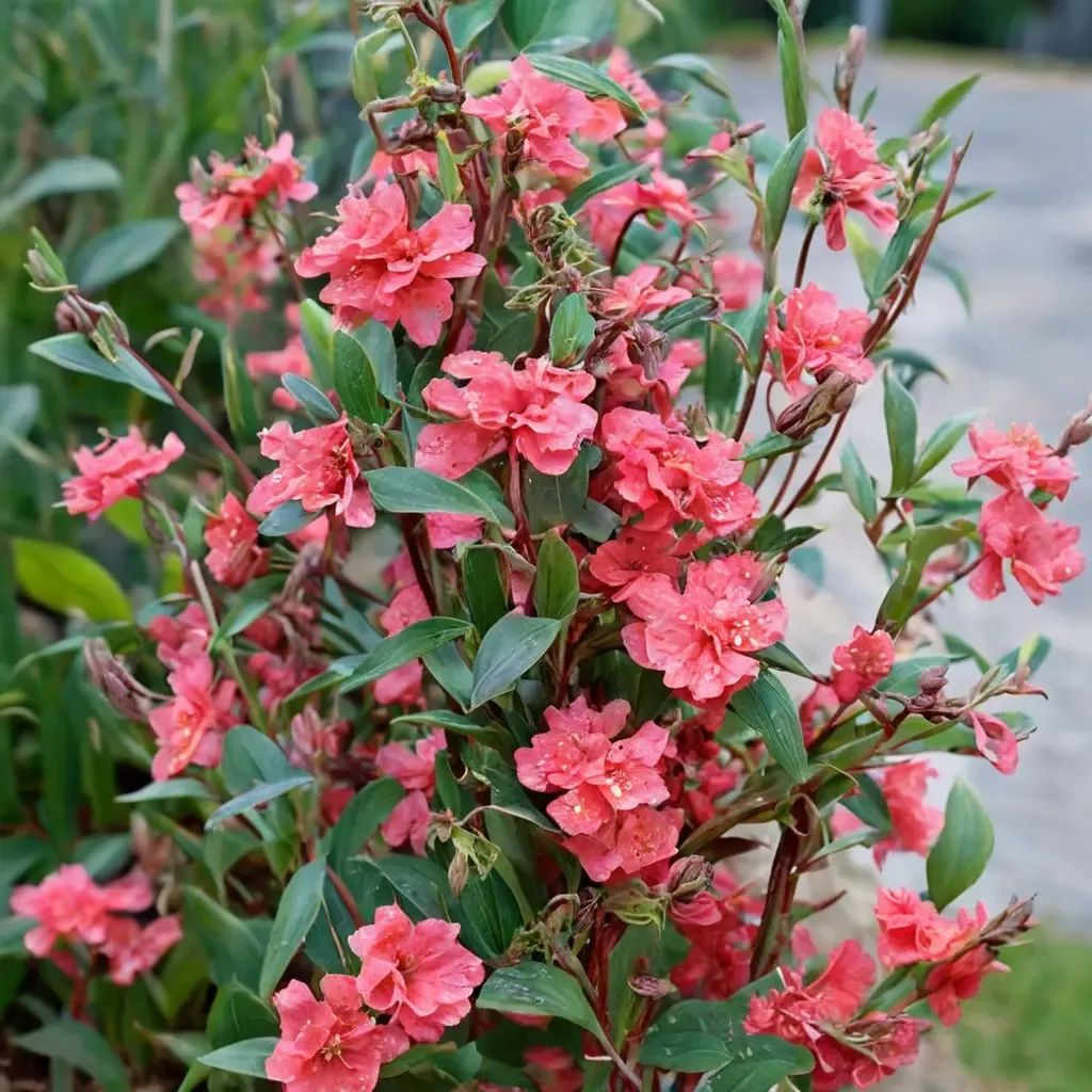 Clarkia elegans 'Salmon Queen'
