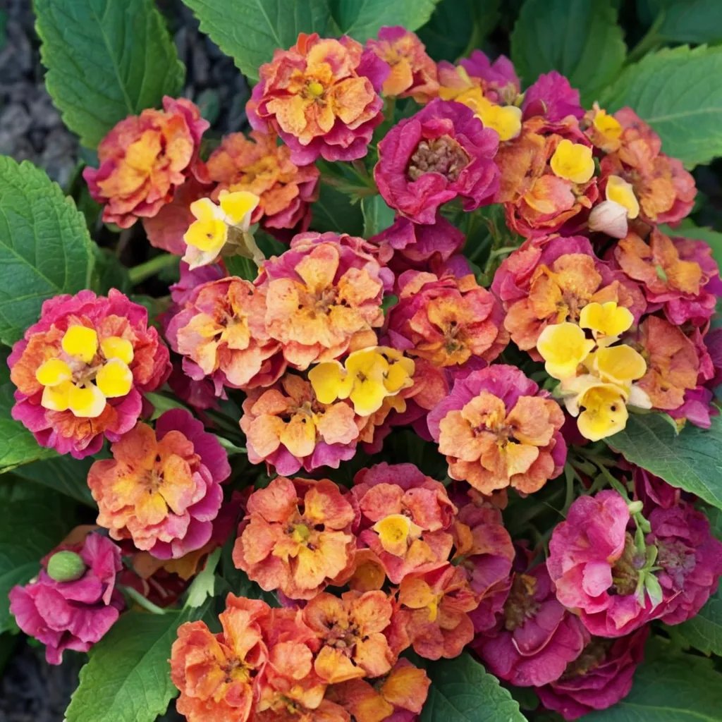 Lantana camara 'Cherry Sunrise'