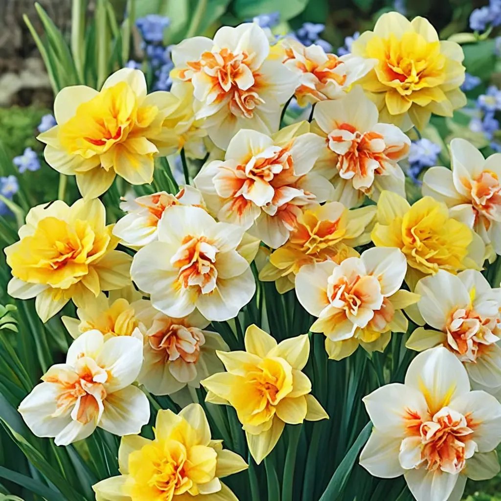 Narcissus x hybrida 'Double Daffodil Mix'