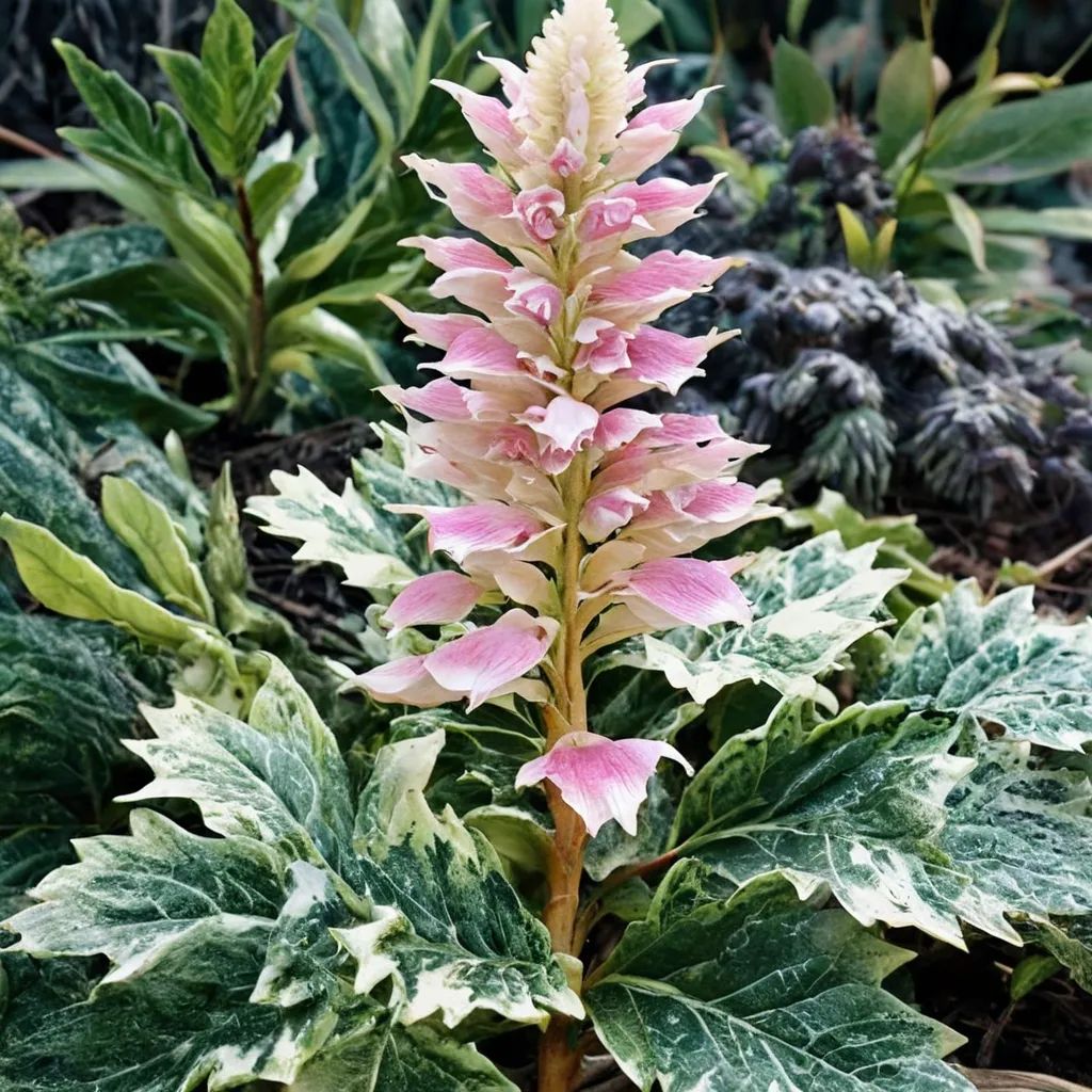 Acanthus mollis 'Tasmanian Angel'