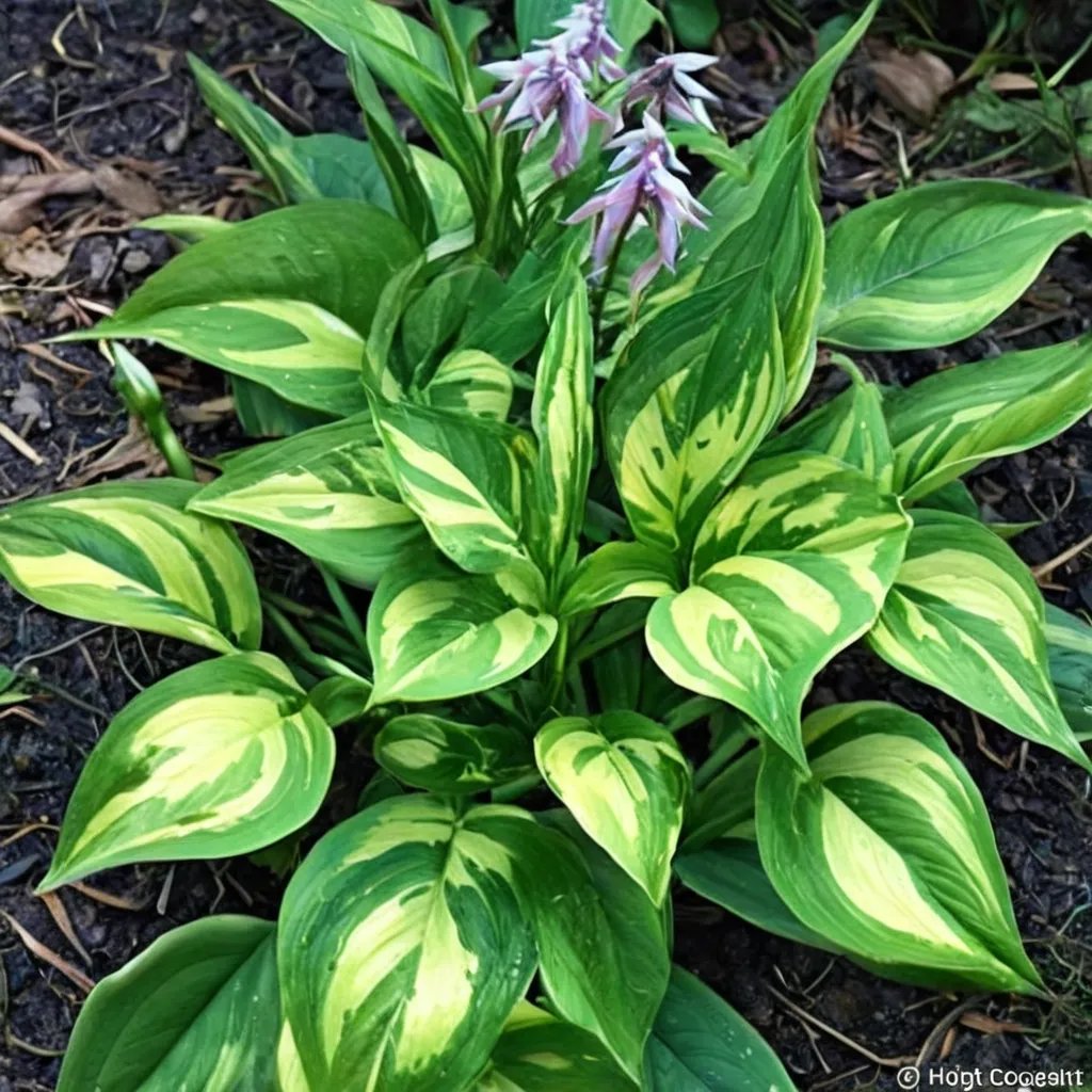 Hosta x hybrida 'Center of Attention'
