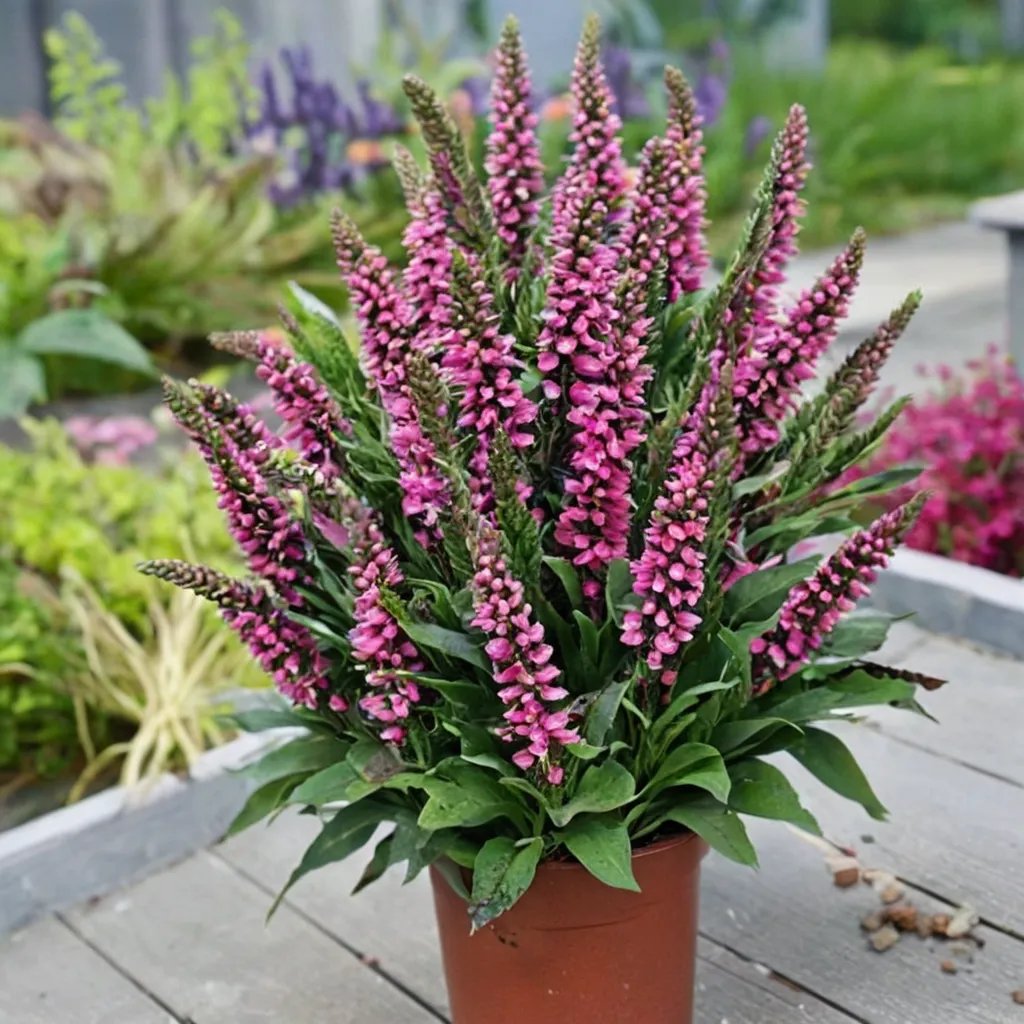 Veronica x hybrida 'Bubblegum'
