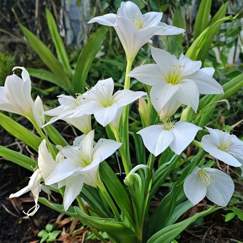 Crinum moorei 'Album'