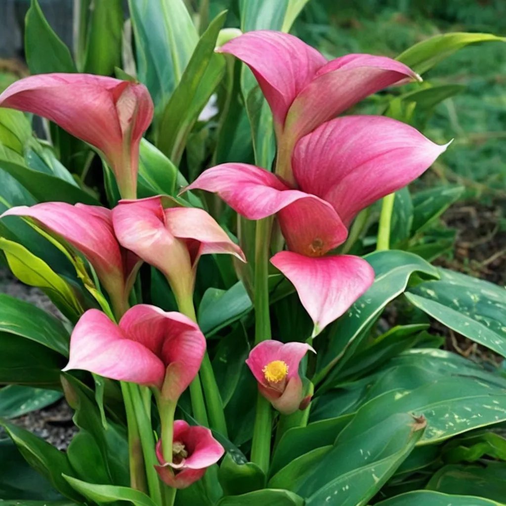 Zantedeschia x hybrida 'Neon Amour'