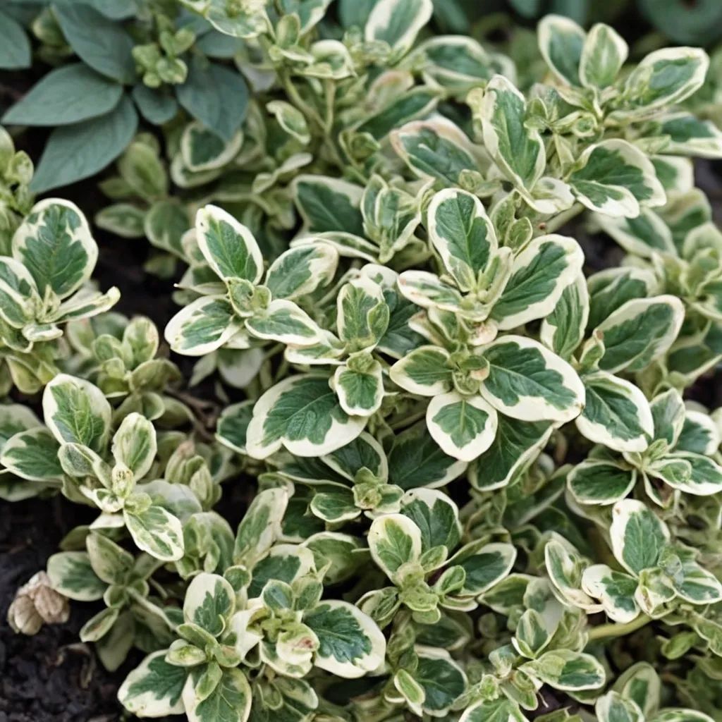 Origanum vulgare 'Variegata'