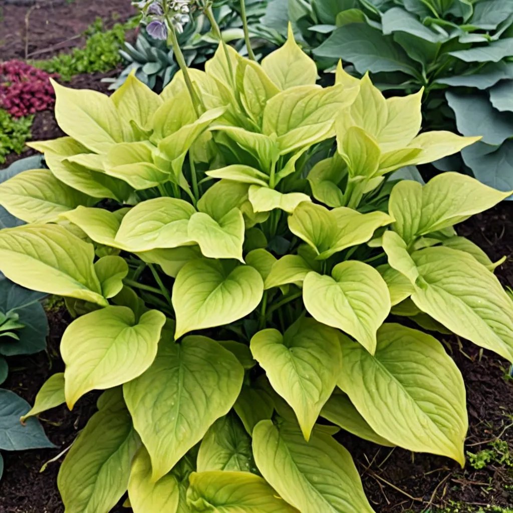 Hosta x hybrida 'Age of Gold'