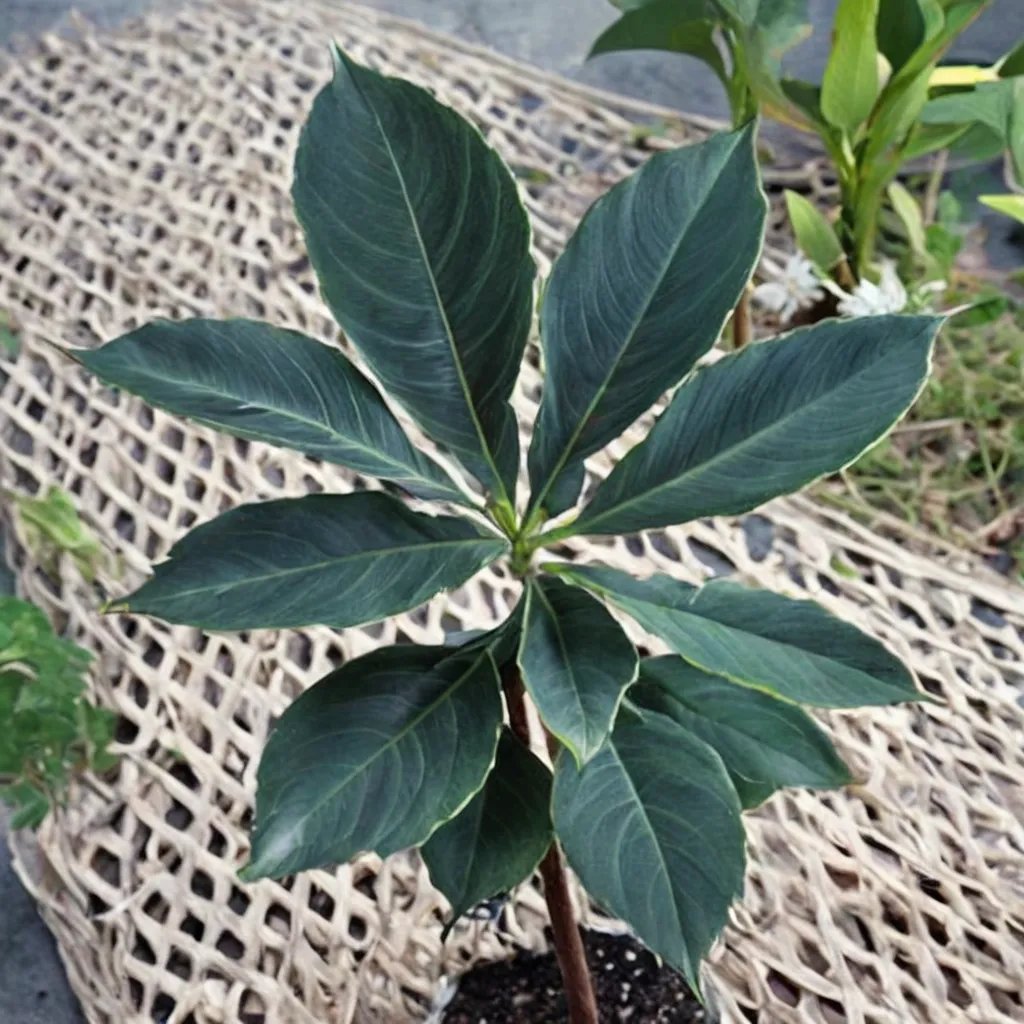 Amorphophallus atroviridis 'Pewterware'