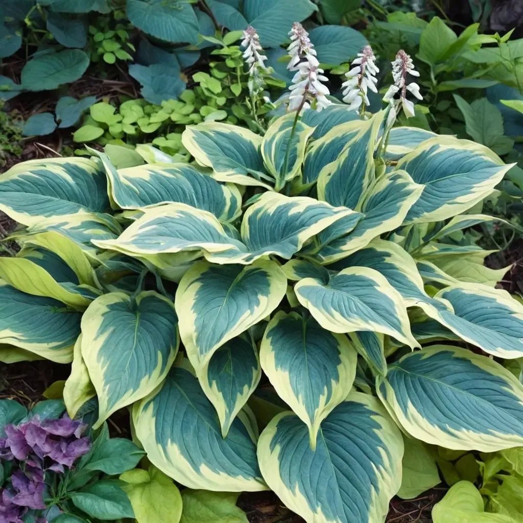 Hosta plantaginea 'Earth Angel'