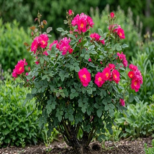 Rosa 'Pink Brick House'