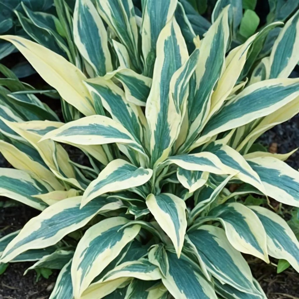 Hosta x hybrida 'Virginia Reel'