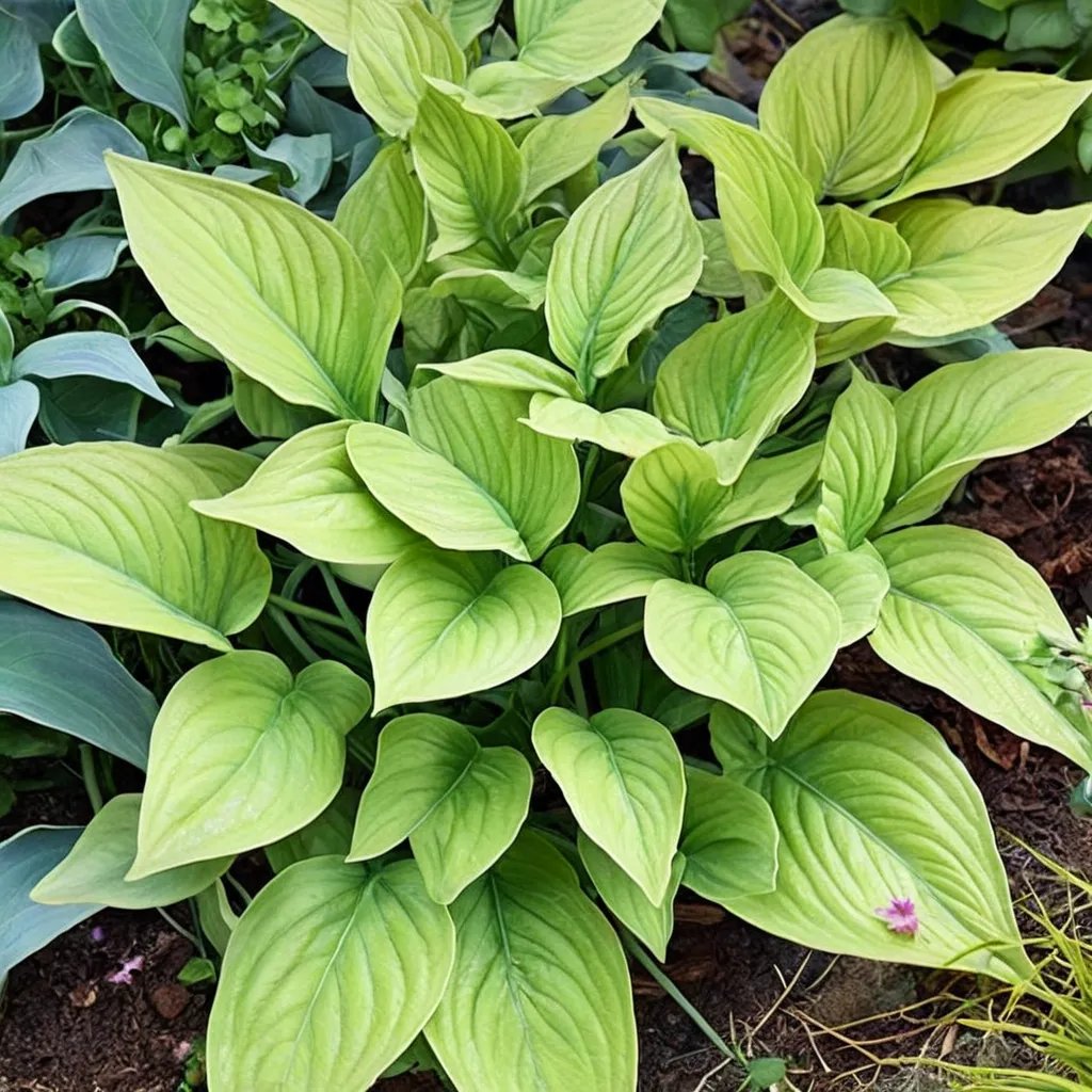 Hosta x hybrida 'Almost Hosta'