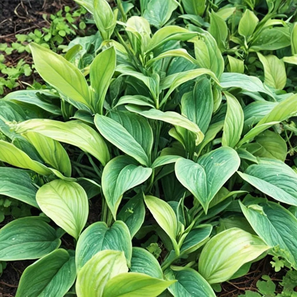 Hosta x hybrida 'Warwick Edge'