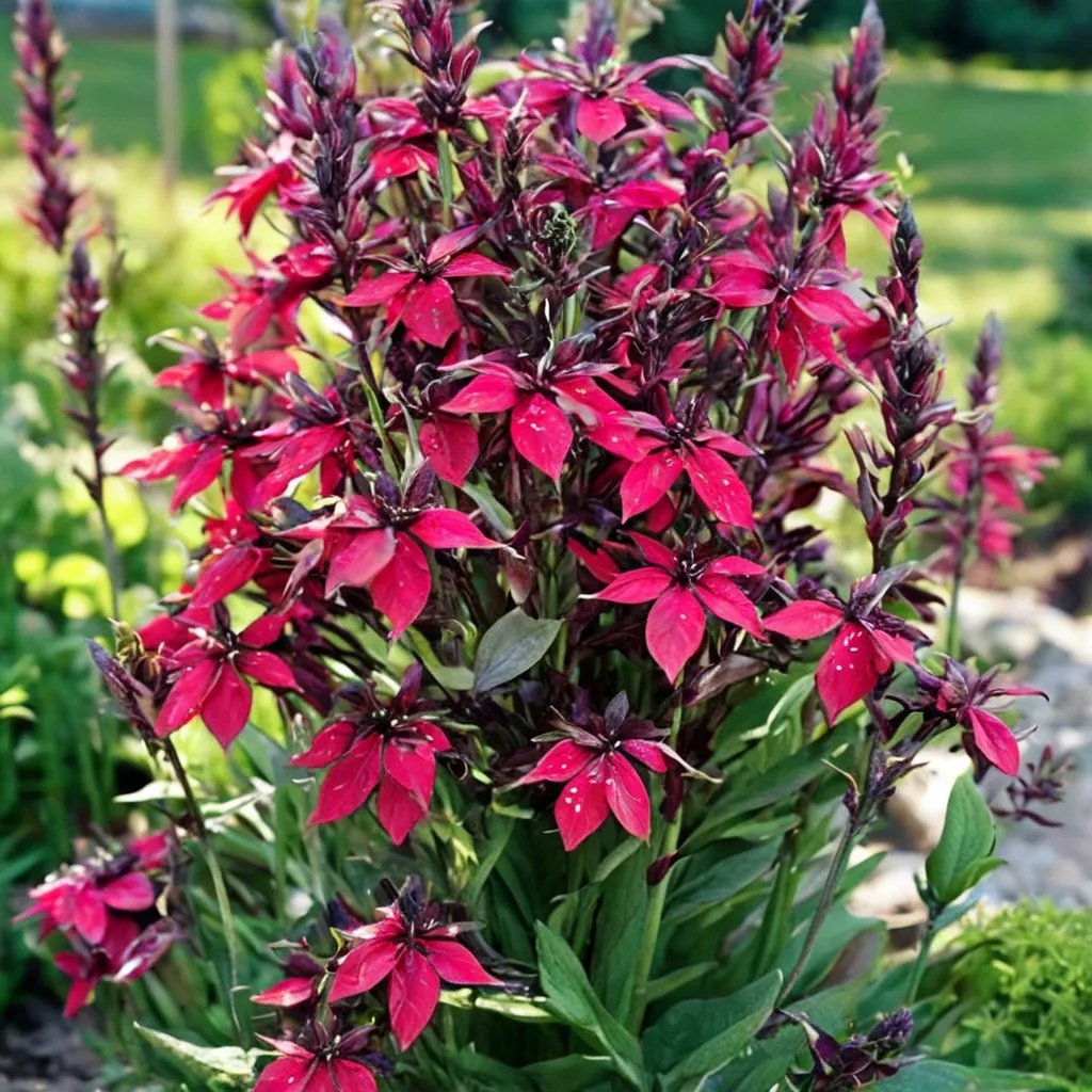 Lobelia speciosa 'Complexion'