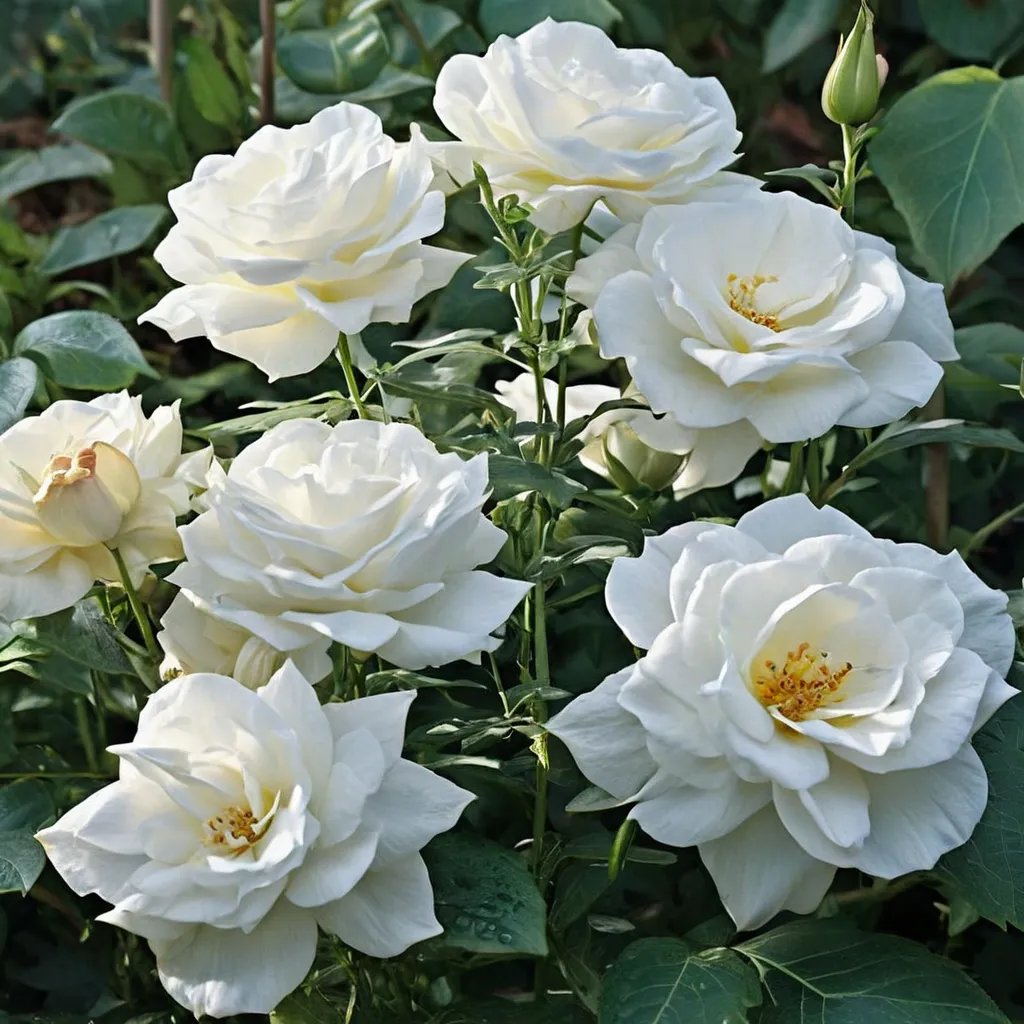 Rosa x hybrida 'Sugar Moon'