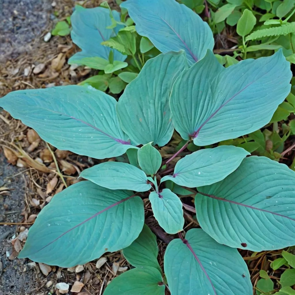 Hosta x hybrida 'Jack Berry'